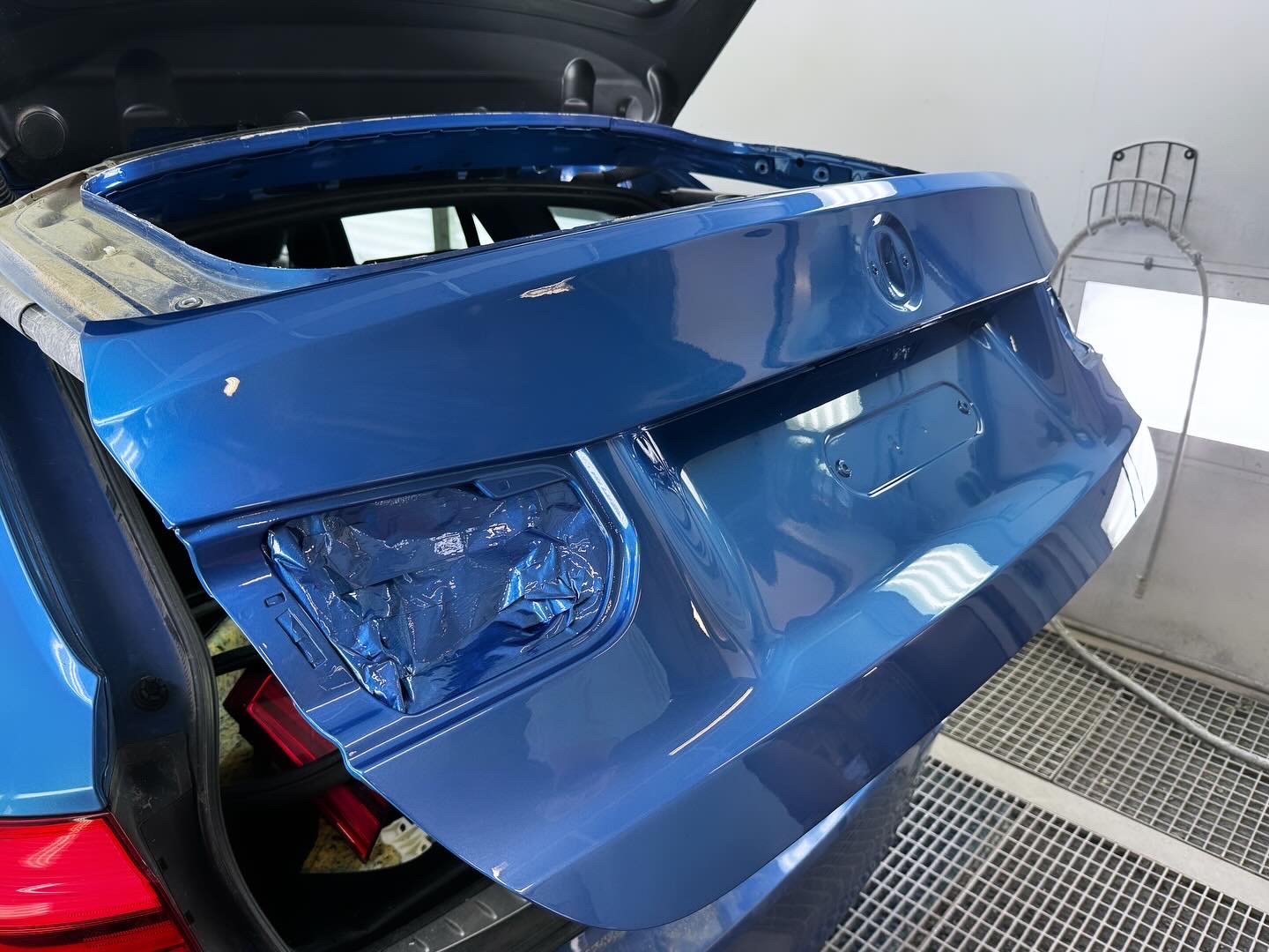 Nylackad BMW på Autorikt i Vimmerby